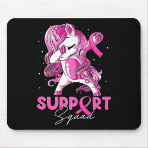 Tapis De Souris Soutien Squad Sensibilisation au cancer du sein Pi