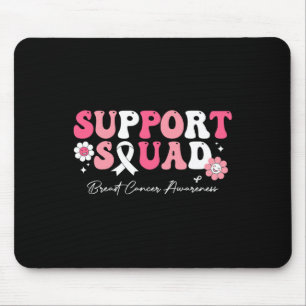 Tapis De Souris Soutien super Équipe de sensibilisation au cancer 
