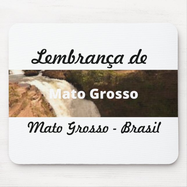 Tapis de souris souvenir de Mato Grosso (Devant)