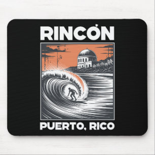 Tapis De Souris Souvenir de surf de Rincon Porto Rico