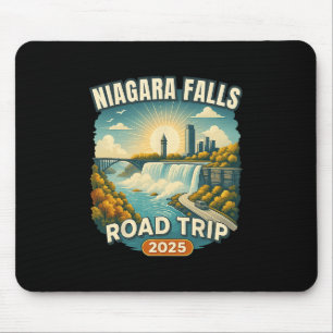 Tapis De Souris Souvenir de vacances en famille Chute du Niagara R