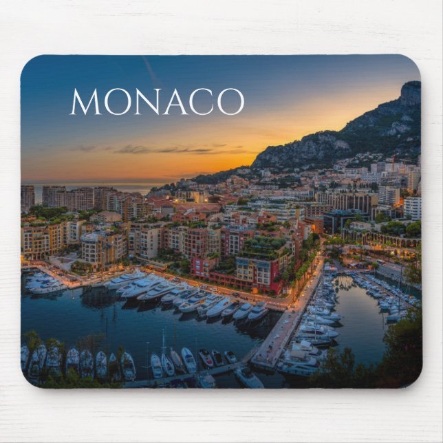 Tapis de souris souvenir Monaco Memento (Devant)