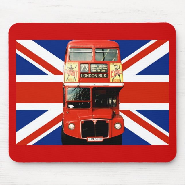Tapis De Souris Souvenir Mousepad de Londres Angleterre (Devant)
