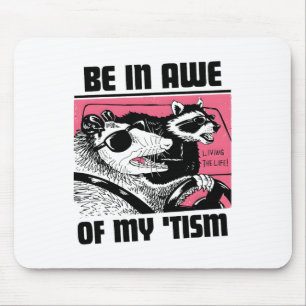 Tapis De Souris Soyez À L'Abri De Mon Cool De Sensibilisation sur