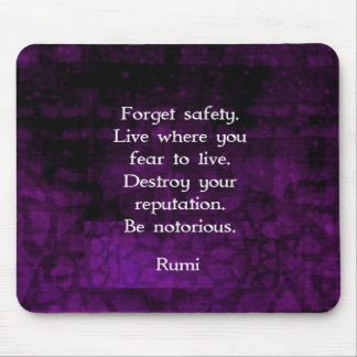 Tapis De Souris Soyez Citation Inspirationnelle De Rumi Célèbre