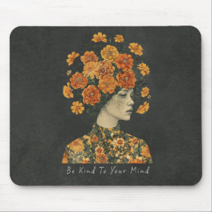 Tapis De Souris Soyez gentil avec votre esprit