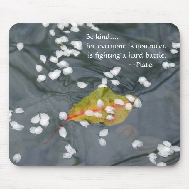 Tapis De Souris Soyez… Platon aimable (Devant)