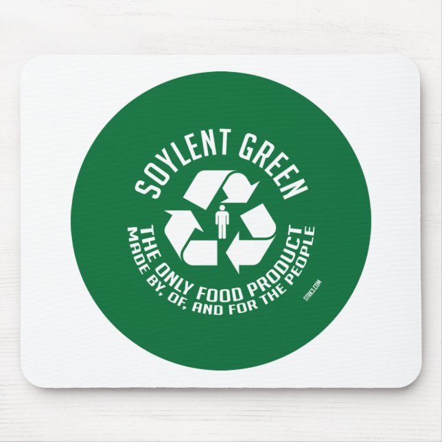 Tapis De Souris Soylent Mousepad vert (Devant)