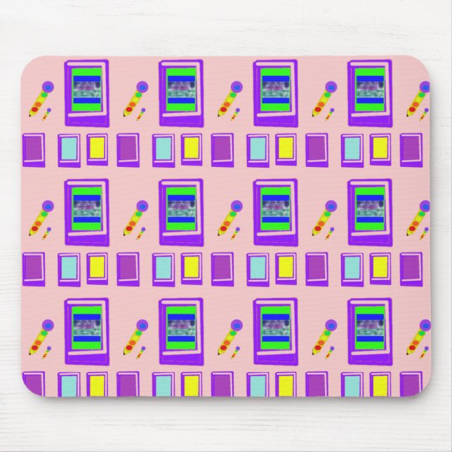 Tapis De Souris Space Castle Designer Mousepad (Devant)