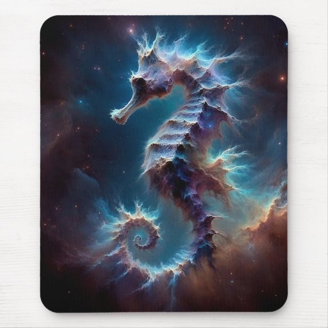 Tapis De Souris Space Seahorse Mousepad (Devant)