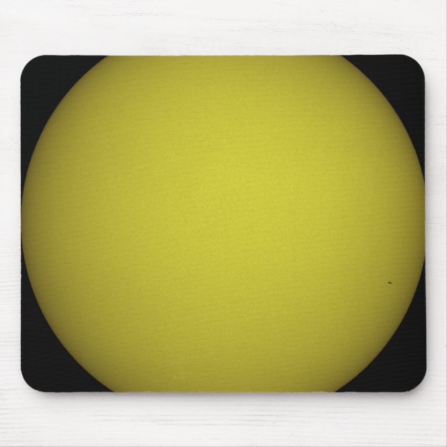 Tapis De Souris Space Shuttle Atlantis est vue en silhouette (Devant)