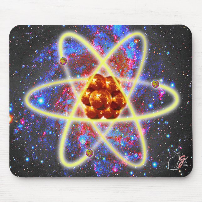 Tapis De Souris Spacey Atomique Souris (Devant)