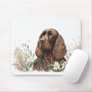 Tapis De Souris Spaniel Cocker au chocolat à Lilacs