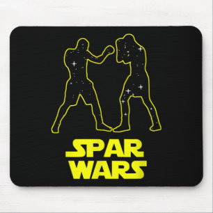 Tapis De Souris Spar Wars Boxe Parodie Spoof - Hommes Et Femmes