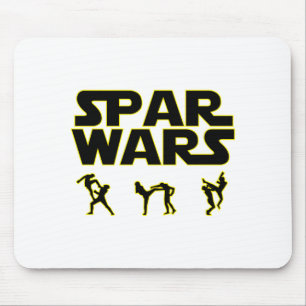 Tapis De Souris Spar Wars Taekwondo Mma Karaté T Shirt