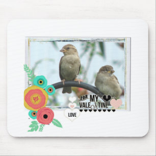 Tapis De Souris Sparrow Valentine
