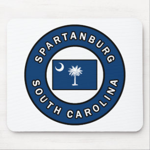 Tapis De Souris Spartanburg Caroline du Sud