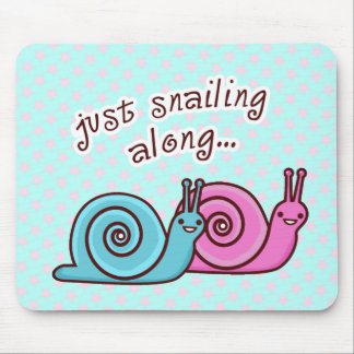 TAPIS DE SOURIS SPEEDO ET SPAGO LES ESCARGOTS MOUSEPAD