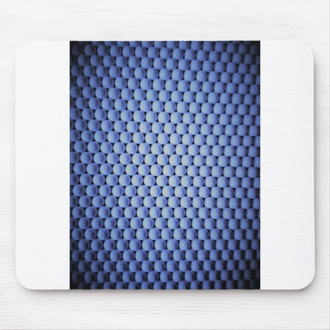Tapis De Souris Sphères bleues arctiques (Devant)