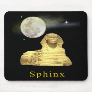 Tapis De Souris sphinx à la bouche nocturne