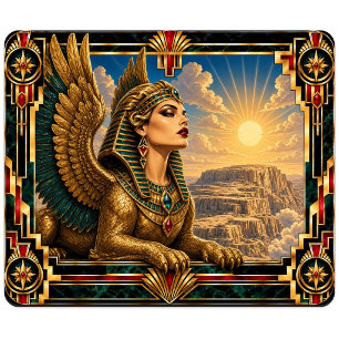 Tapis De Souris Sphinx, Art Déco Mythique