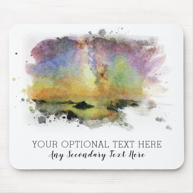 Tapis De Souris *~ Spiaggia delle cannelle Italia Italie Plage AP1 (Devant)