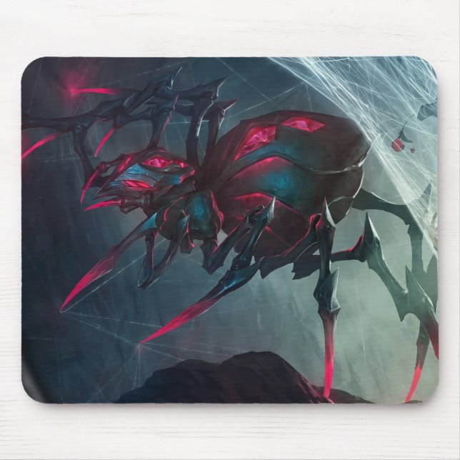 Tapis De Souris Spider Queen Gaming Mousepad | Thème gothique (Devant)