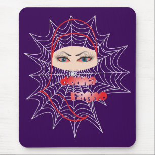 Tapis De Souris Spinnenfrau / Spiderwoman / donna ragno