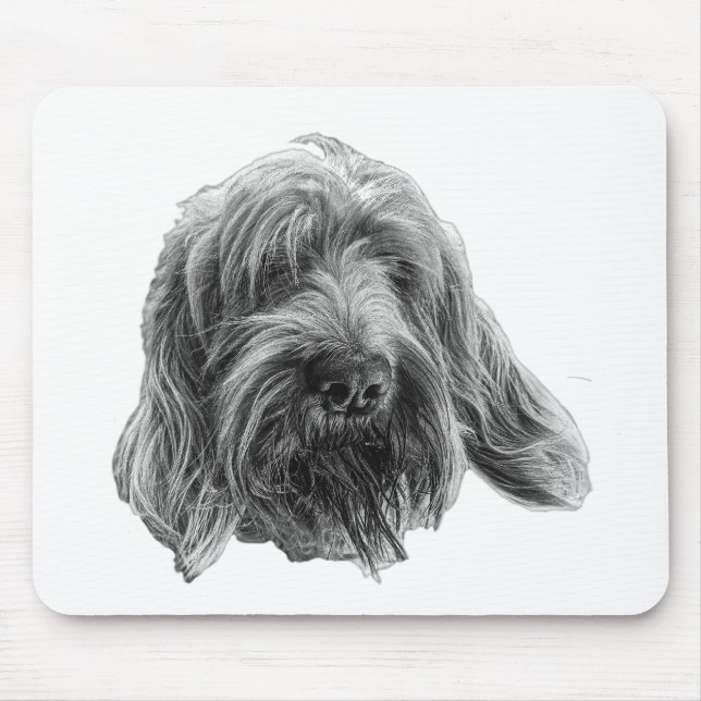 Tapis De Souris Spinone Prairie de Travail (Devant)