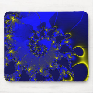 Tapis De Souris Spirale de papillon