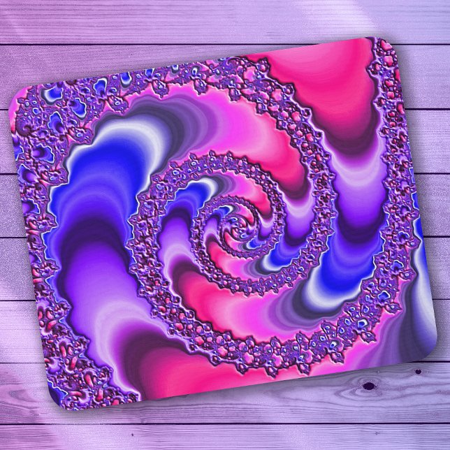 Tapis De Souris Spirale violette (Créateur téléchargé)