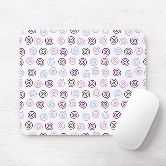 Tapis De Souris Spirales (Avec souris)
