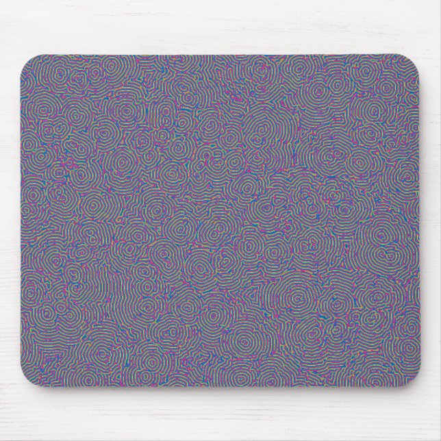 Tapis De Souris Spirales Mousepad (Devant)
