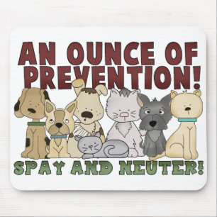 Tapis De Souris Spirer et Neuter vos animaux Mousepad