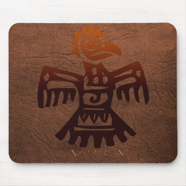 Tapis De Souris Spirit of Mexico & Peru, Mayan Incan Design (Devant)