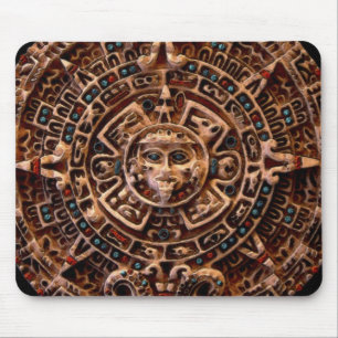 Tapis De Souris Spirit of Mexico & Peru, Mayan Incan Design