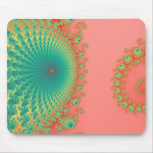 Tapis de souris Spirole Arc-en-ciel
