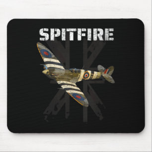 Tapis De Souris Spitfire 2ème guerre mondiale Bataille D'Angleterr