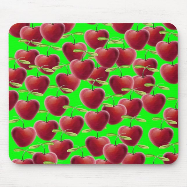 Tapis De Souris Splash Lime Green (Devant)