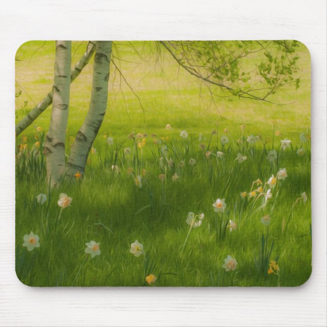 Tapis De Souris Spring Daffodils (Devant)