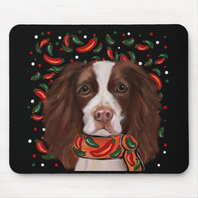 Tapis De Souris Springer Spaniel Anglais     (Devant)