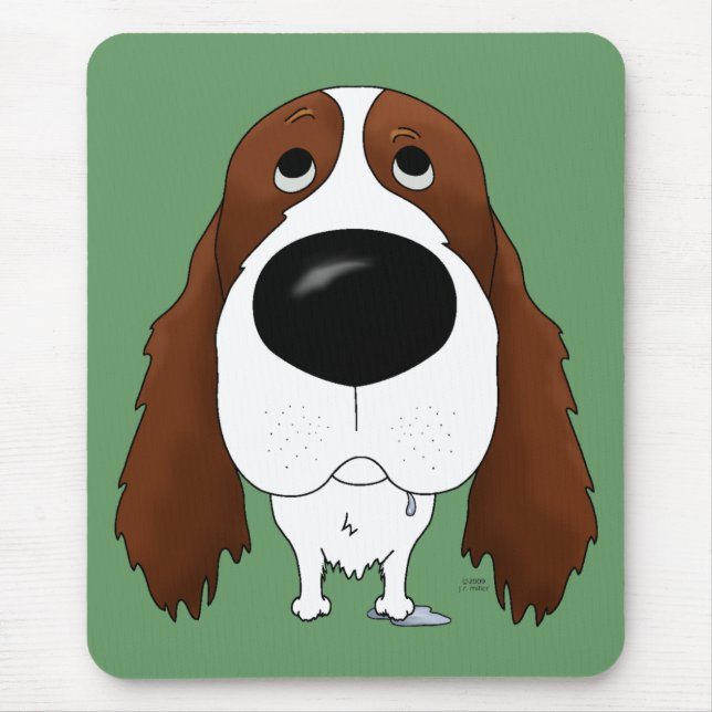 Tapis De Souris Springer spaniel Mousepad (Devant)
