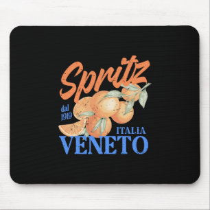 Tapis De Souris Spritz Veneto Dal 1919 Italie Vin Orange Vintage