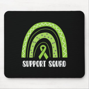 Tapis De Souris Squad Green Rainbow Sensibilisation aux maladies d