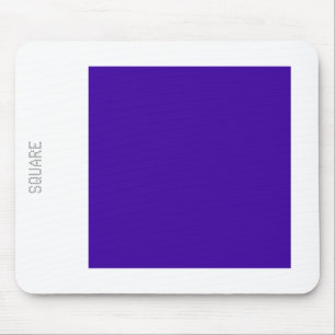 Tapis De Souris Square - Storm Blue and White