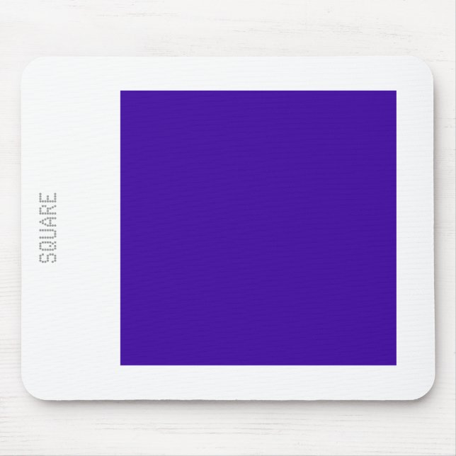 Tapis De Souris Square - Storm Blue and White (Devant)