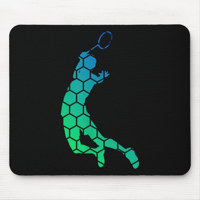 Tapis De Souris Squash Hommes Badminton Navette Femmes  (Devant)