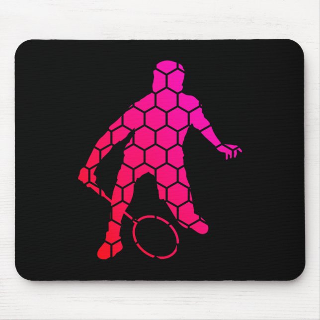 Tapis De Souris Squash Womens Mens Badminton Shuttle  (Devant)