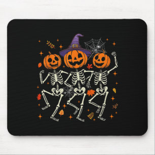 Tapis De Souris Squelette citrouille Halloween Saison Soky automne