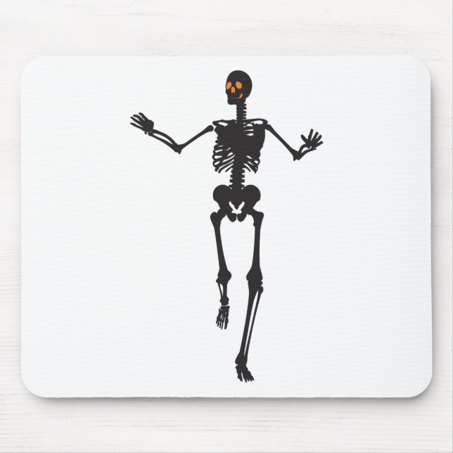 Tapis De Souris Squelette de danse (Devant)